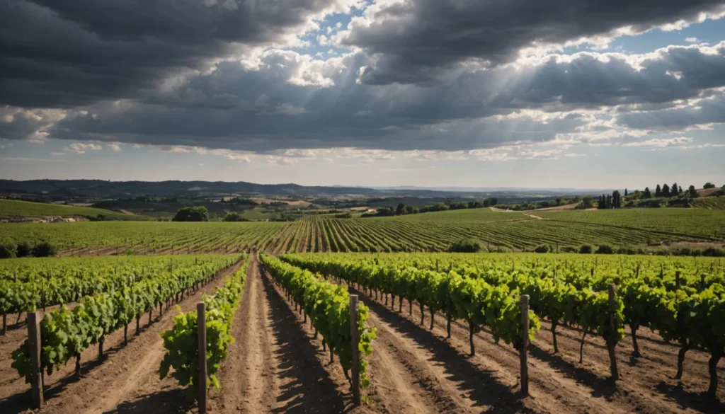 Impact climatique sur vin