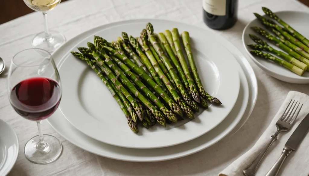 que boire avec asperges